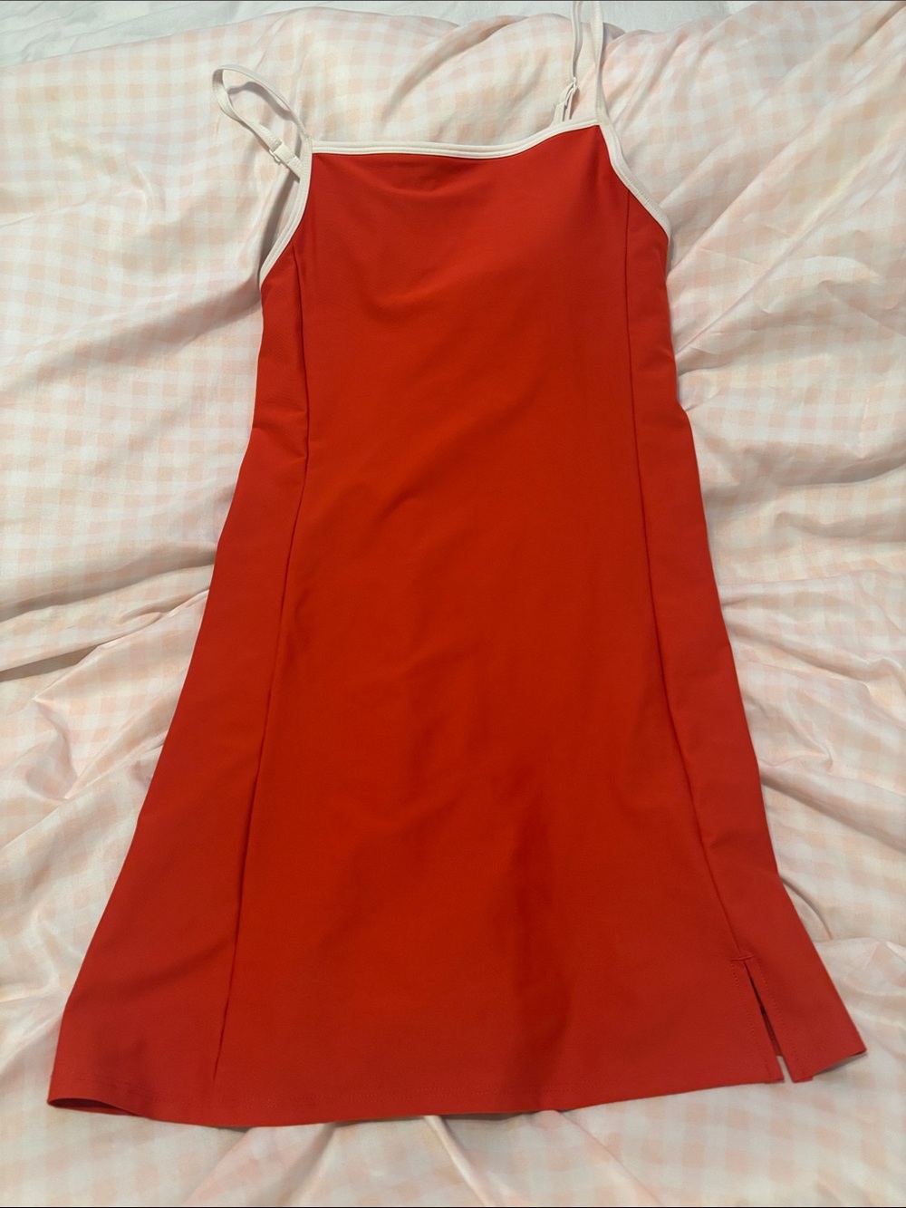 OLD NAVY Active Dress in Red/White
